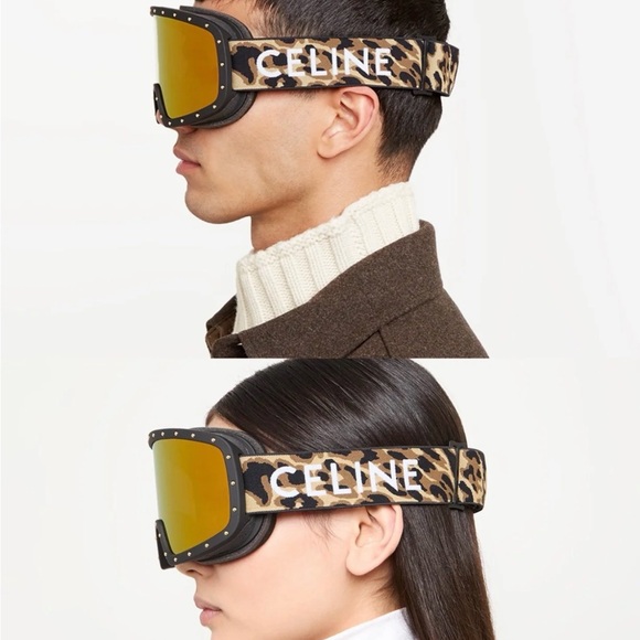 Celine Ski Goggles - Black and Gold - Picture 2 of 4